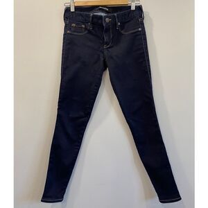Express Low Rise Dark Blue Jegging